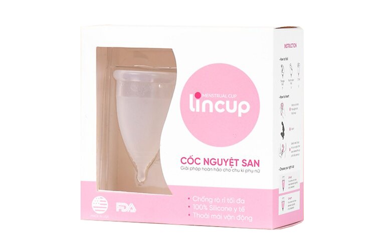 Cốc nguyệt san Lincup mẫu mới