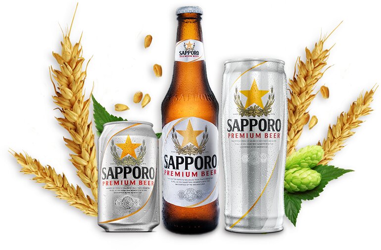 Bia Sapporo