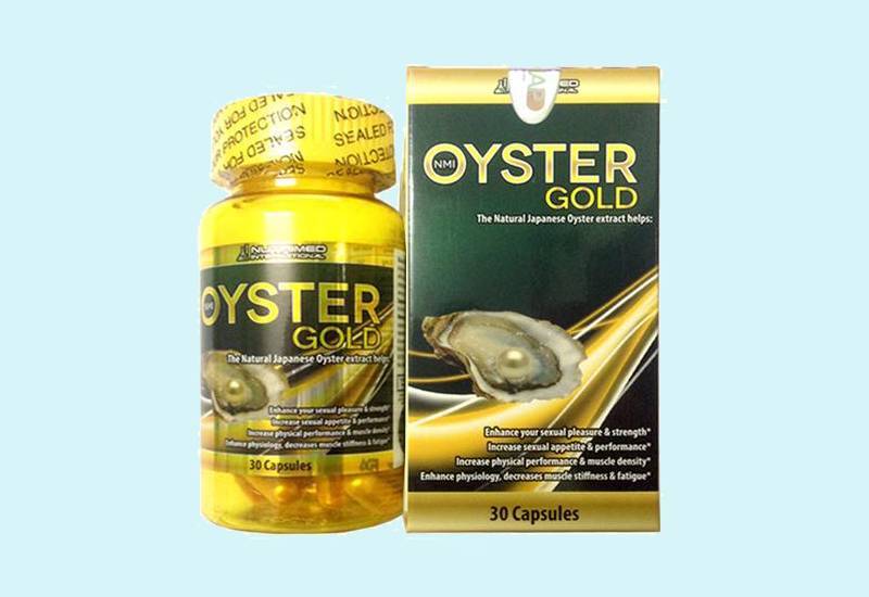 Tinh chất hàu Oyster Gold cải thiện cơ bắp cho người tập thể hình