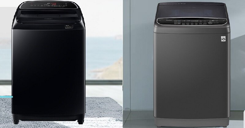 So sánh máy giặt Samsung 11 kg WA11T5260BV/SV và LG 11 kg TH2111SSAB