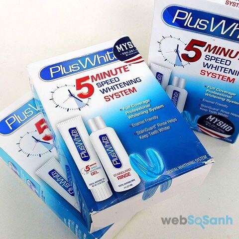 Plus White 5 Minute Speed Whitening System