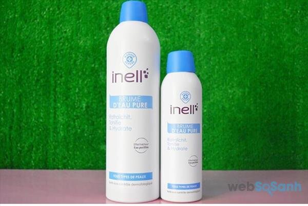 nước xịt khoáng Inell 400ml có tốt không