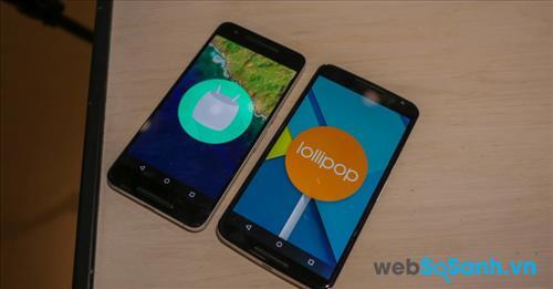 Hệ điều hành của Nexus 6P và Nexus 6