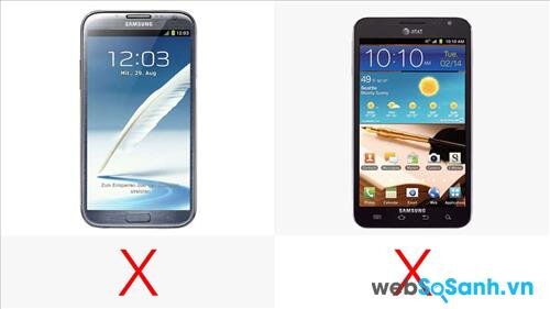 Galaxy Note II và Galaxy Note đầu tiên đều chưa có công nghệ sạc nhanh