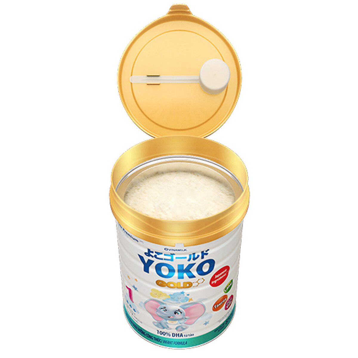 Kết cấu sữa Yoko Gold 1