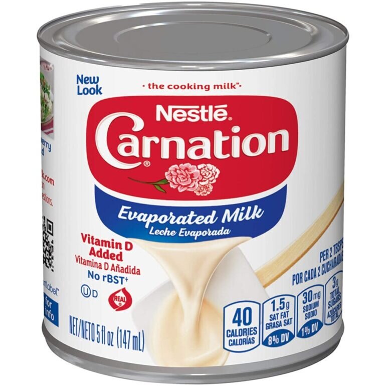 Sữa đặc không đường Carnation - Giá tham khảo: 22.000 vnd/lon 388g