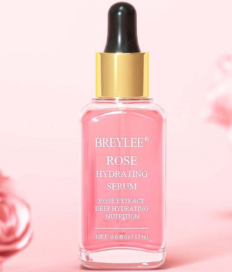 Breylee luxurious pure rose serum helps your skin become softer