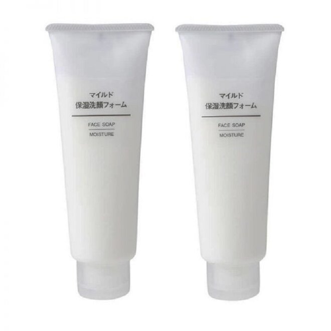 Sữa rửa mặt Muji Face Soap Moisture