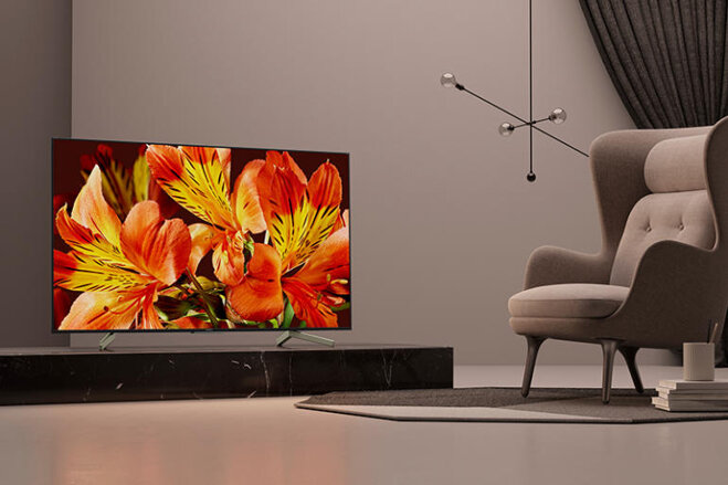 Smart Tivi Sony 65 inch 65X8500F sở hữu thiết kế gọn gàng và tao nhã 