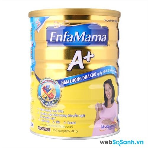 Sữa bột EnfaMama A+ (nguồn: internet)