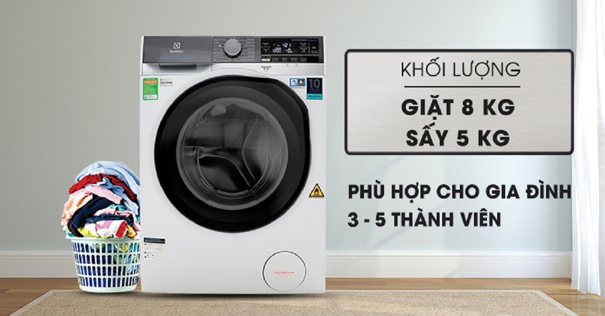 Máy giặt sấy Electrolux có những tính năng gì?