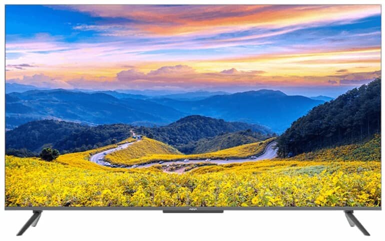 Smart tivi QLED 65 inch Aqua LE65AQTS5UG với hình ảnh sắc nét