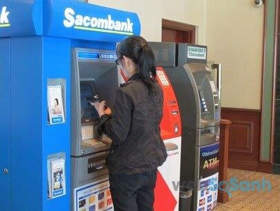 Biểu phí thẻ ATM Sacombank