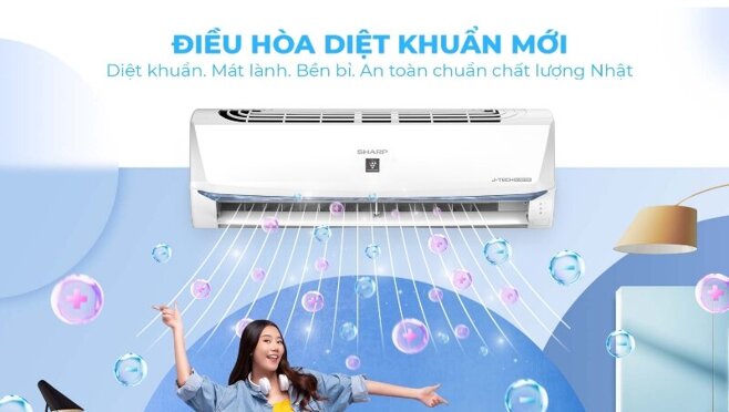 Điều hòa Sharp 12000 BTU inverter 