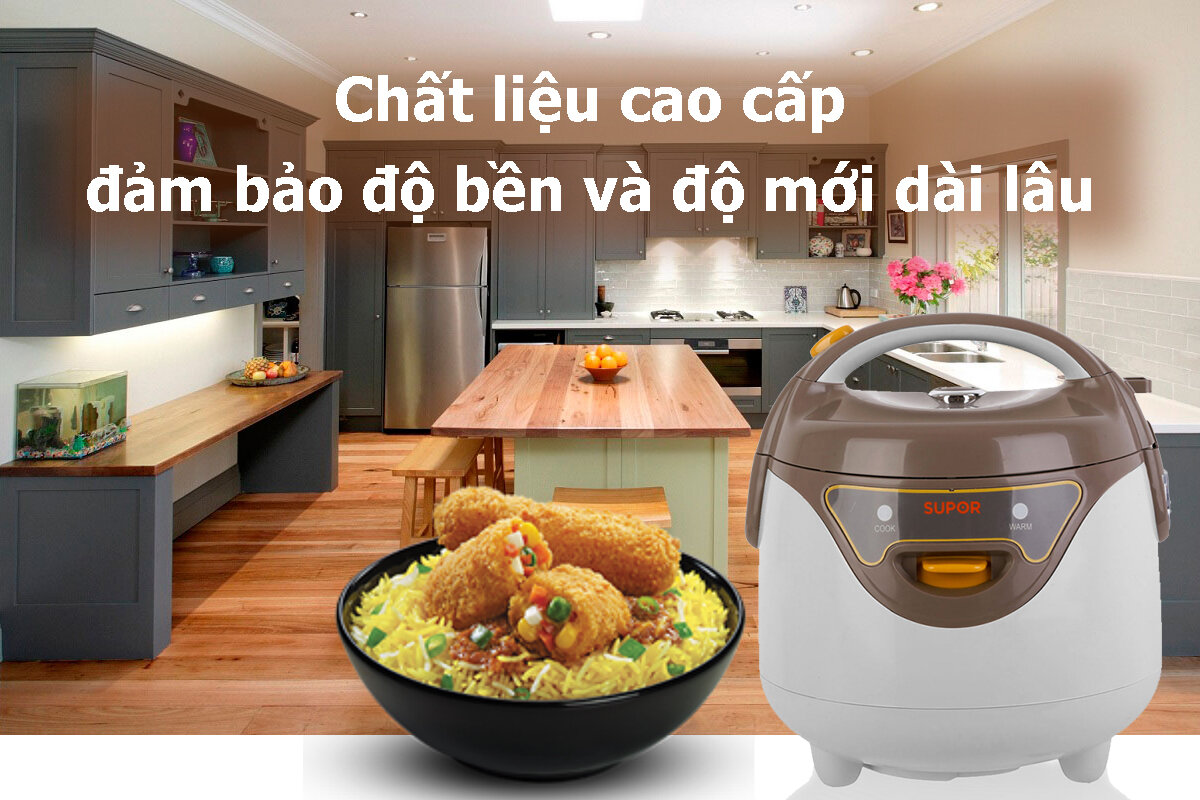 Nồi cơm điện Supor giúp giữ lửa cho gia đình bạn