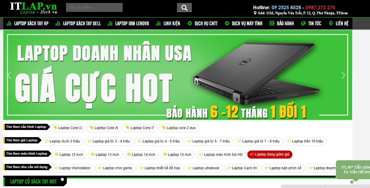 itlap.vn bán laptop cũ uy tín tphcm