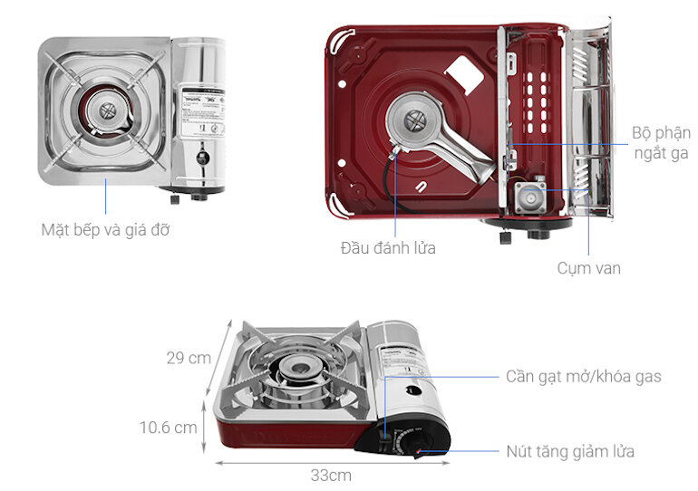 Bếp ga mini Duxton DG-290