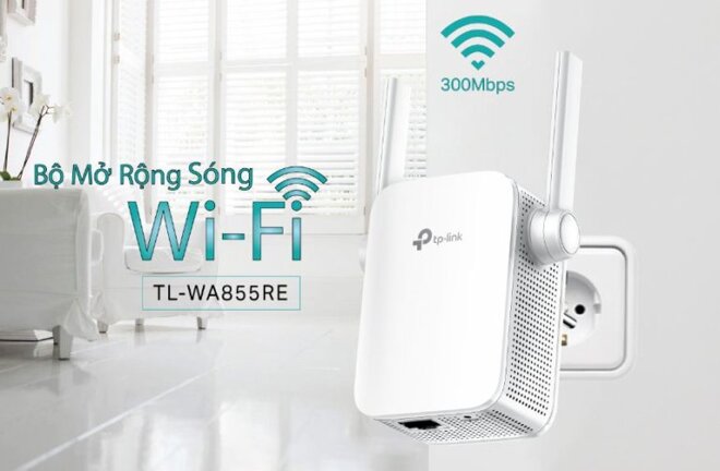 Bộ mở rộng sóng Wifi TP-Link TL-WA855RE