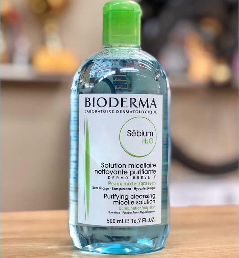 Nước tẩy trang Bioderma xanh lá