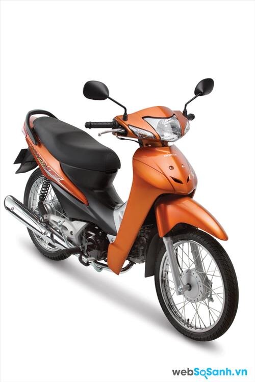 Honda Wave Alpha với bộ tem và màu sắc mới