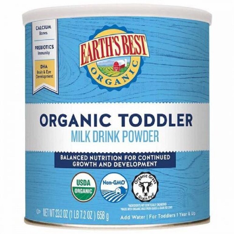 Sữa Organic cho bé 1 tuổi 