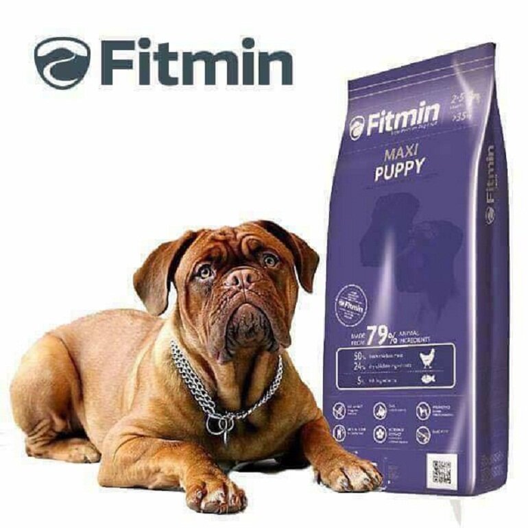 Fitmin dog food has clear origin