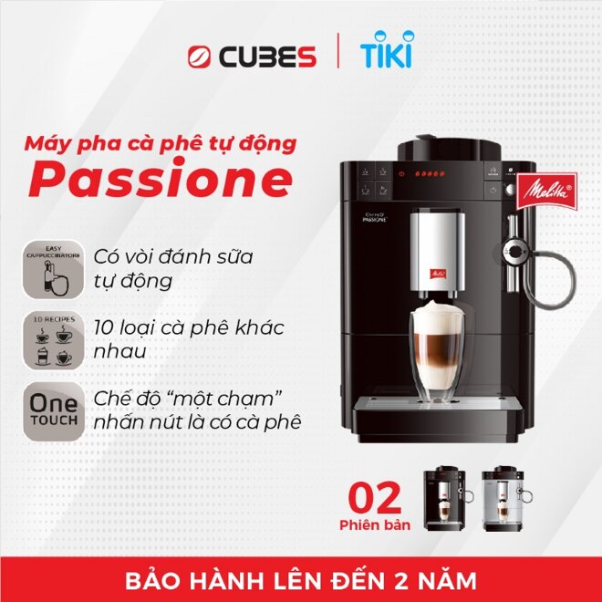 Máy pha cà phê của Melitta Caffeo Passione.