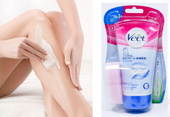 Kem tẩy lông Veet có nhiều công dụng tuyệt vời