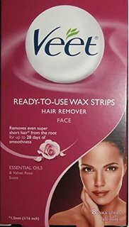Review wax strip tẩy lông Veet Ready-to-use Wax Strip Kit, Hair |  