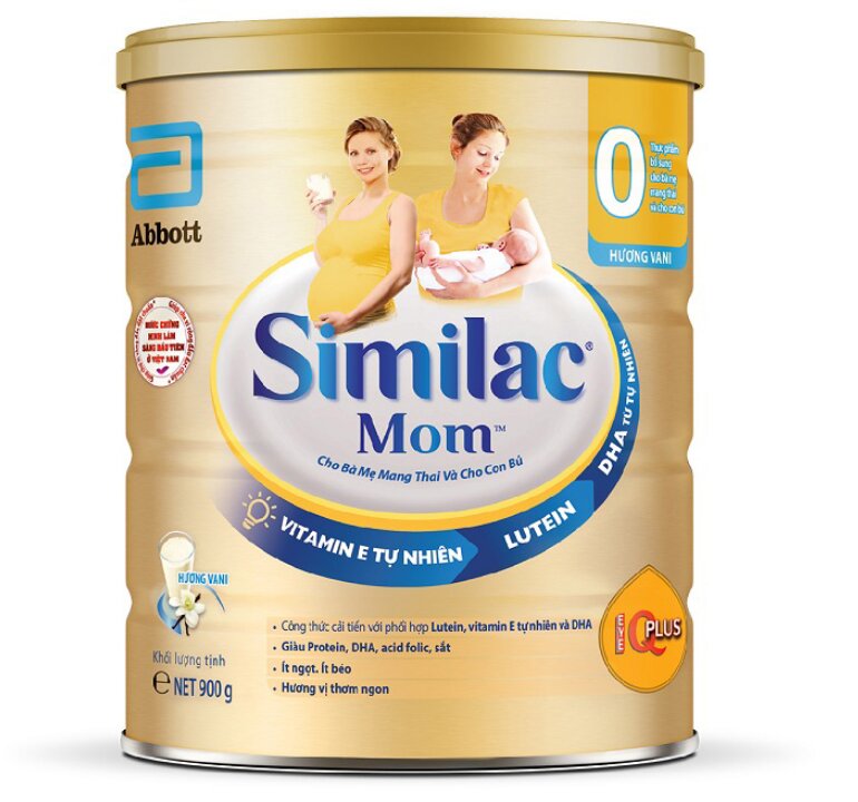 Sữa Similac Mom IQ (Abbott): Sữa cho mẹ bầu và mẹ sau sinh được Bộ Y tế kiểm duyệt