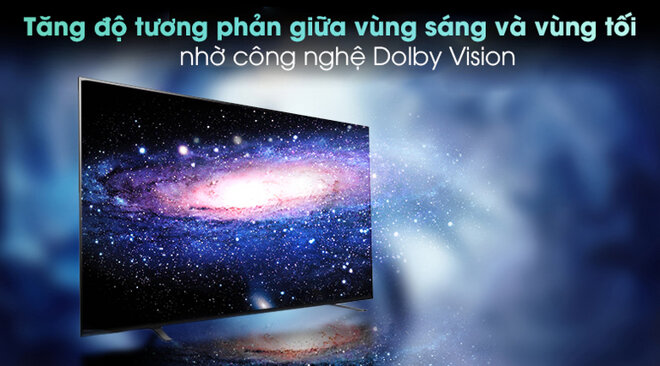 Bộ 3 công nghệ Dolby Vision, Dolby Atmos và công nghệ Acoustic Surface Audio