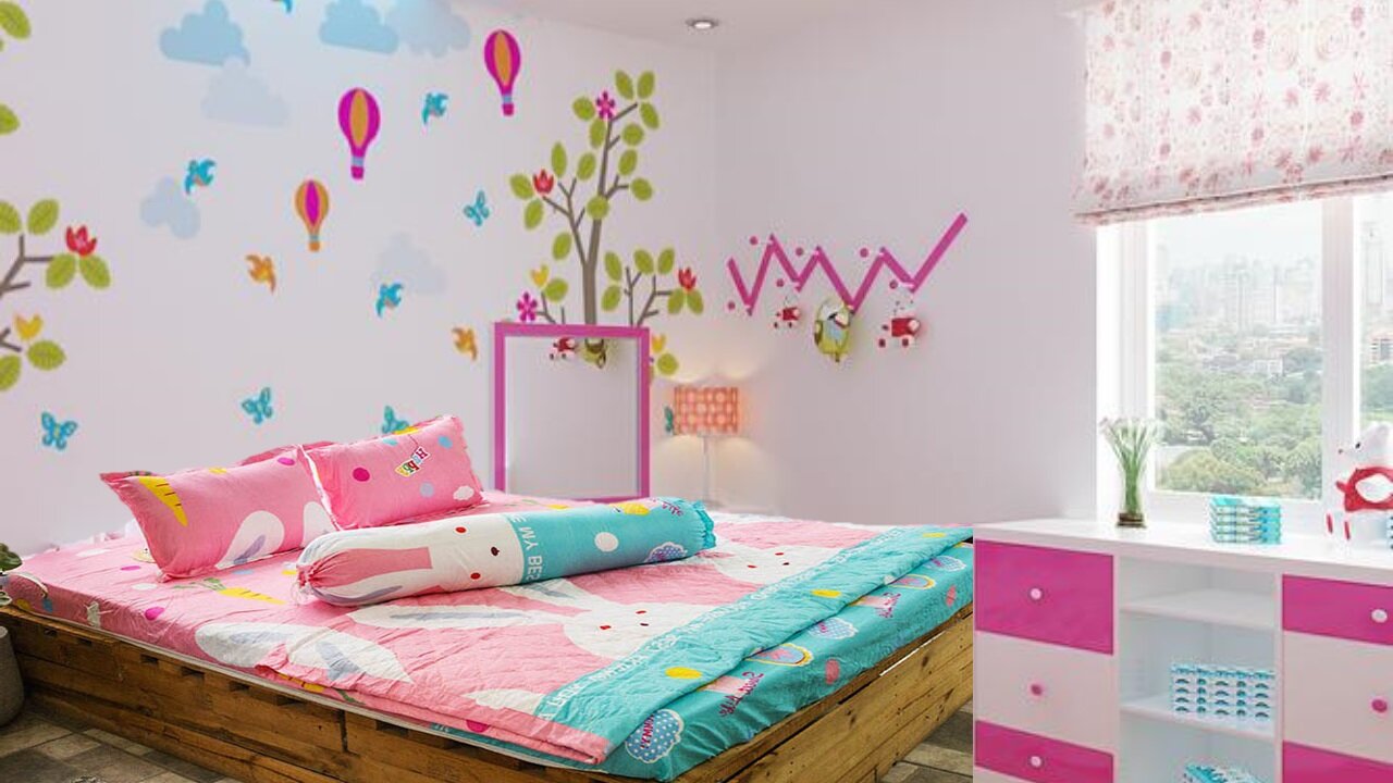 Bộ drap gối cotton Poly Tmark 160 x 200 x 15 cm (Thỏ hồng) 