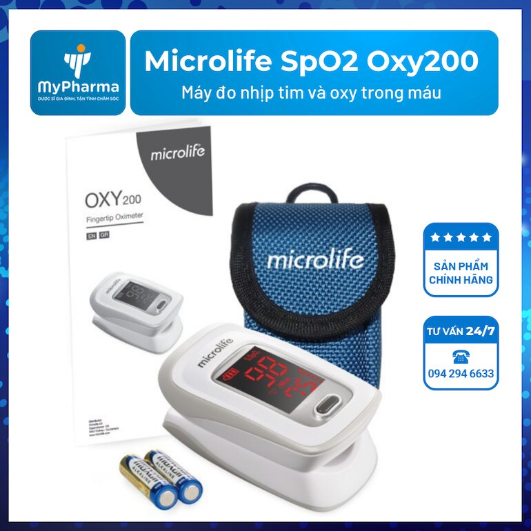 Những lưu ý khi sử dụng SpO2 Microlife Oxy200