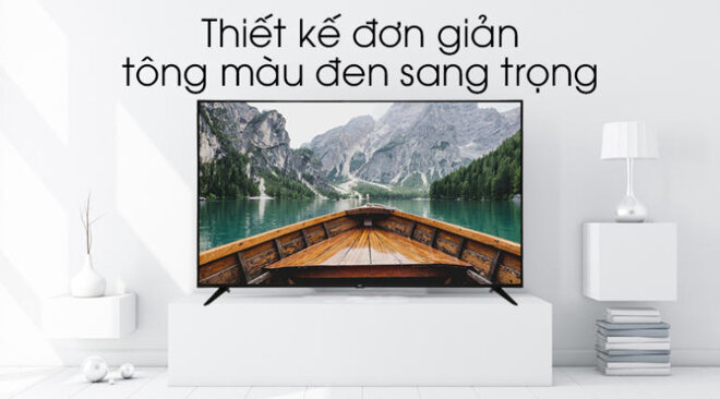 Thiết kế và khả năng kết nối của Smart Tivi TCL 4K UHD 55P65-UF 55 inch