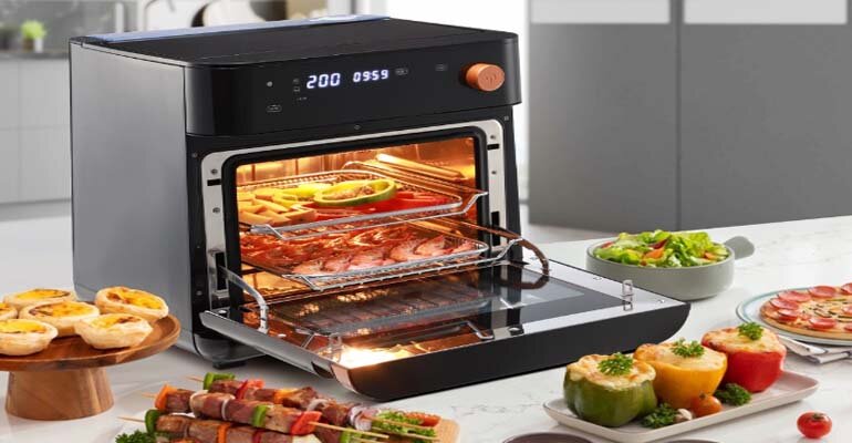 Nồi chiên không dầu Fellia A289 sự kết hợp hoàn hảo giữa 3 chức năng: chiên – hấp – nướng Nồi chiên không dầu Fellia A289