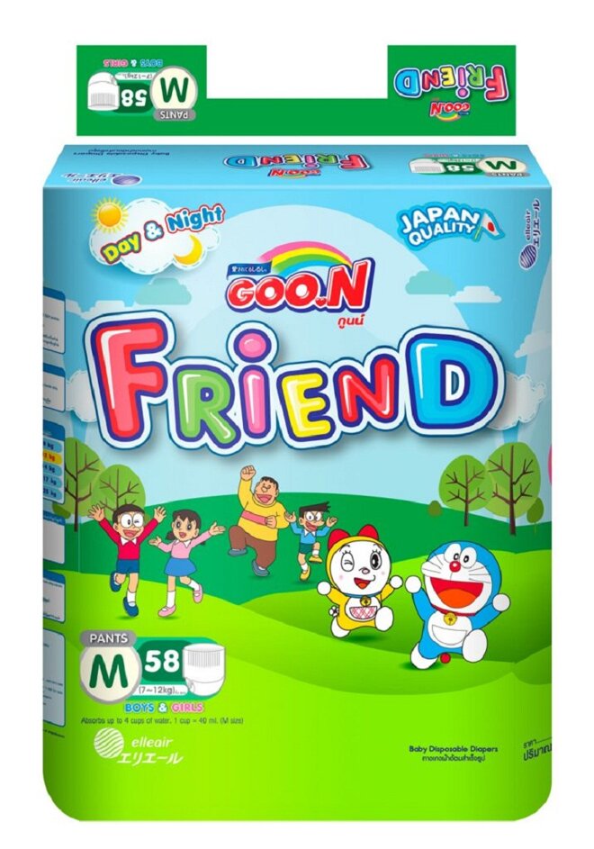 Bỉm Goon Friend có xuất xứ từ Nhật Bản 