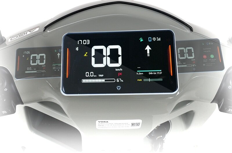 Xe máy điện mới đi tới 296 km/lần sạc, có màn hình TFT cùng định vị GPS với giá bán hợp lý