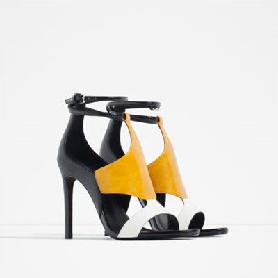 Image 2 of HIGH HEEL WRAPAROUND SANDALS from Zara