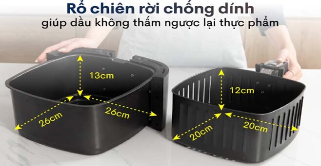 Nồi chiên không dầu FujiE AF7