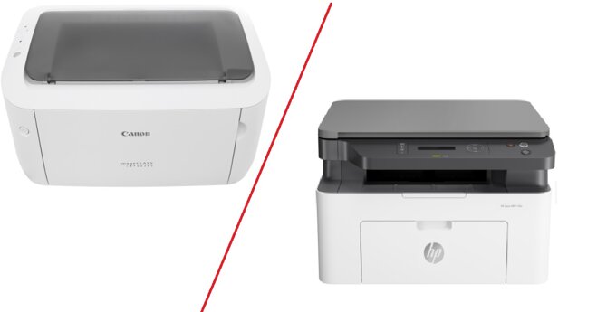 So sánh máy in Canon 6030W và HP LaserJet 135a trong tầm giá 3 triệu vnđ