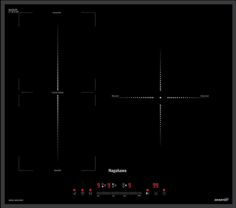 Bếp từ âm ba vùng nấu Nagakawa NK3C05MSF