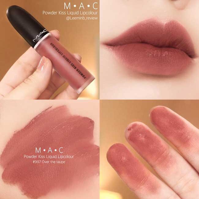 Review 5 màu son kem lì MAC Powder Kiss Liquid Lipcolor đẹp nhất