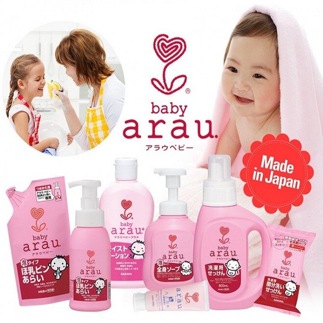 Sữa tắm gội Arau Baby