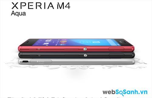 Xperia M4 Aqua chỉ mỏng