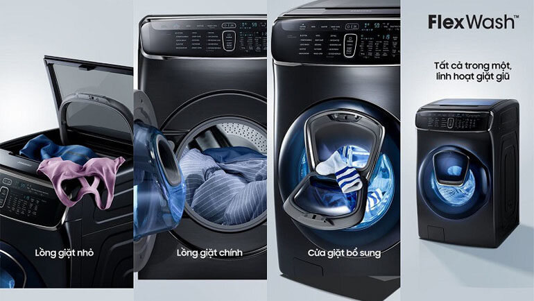 máy giặt samsung flexwash