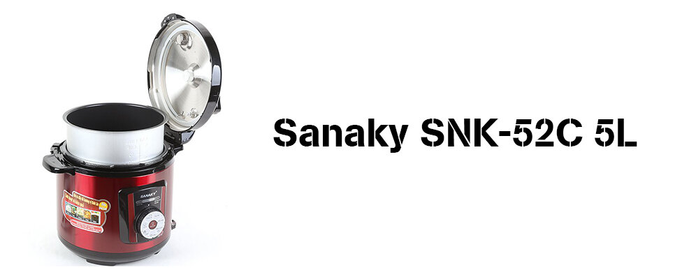 Nồi áp suất Sanaky SNK-52C 5L