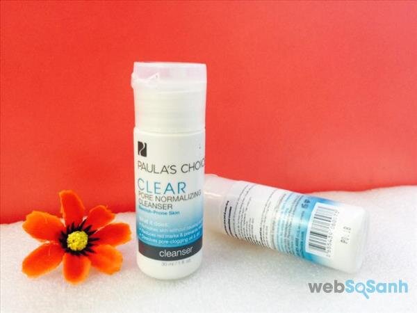 Review sữa rửa mặt Paula’s Choice Clear Pore Normalizing Cleanser