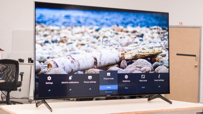 Màu đen chủ đạo của Smart Tivi 4K Sony XR-50X90J 50 inch