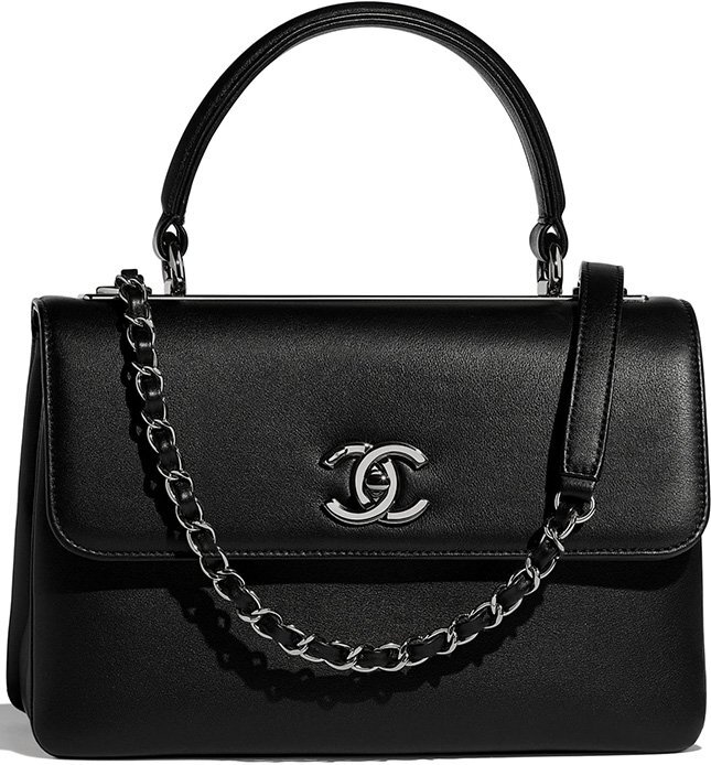 Chanel Small Trendy CC Bag in Smooth Leather