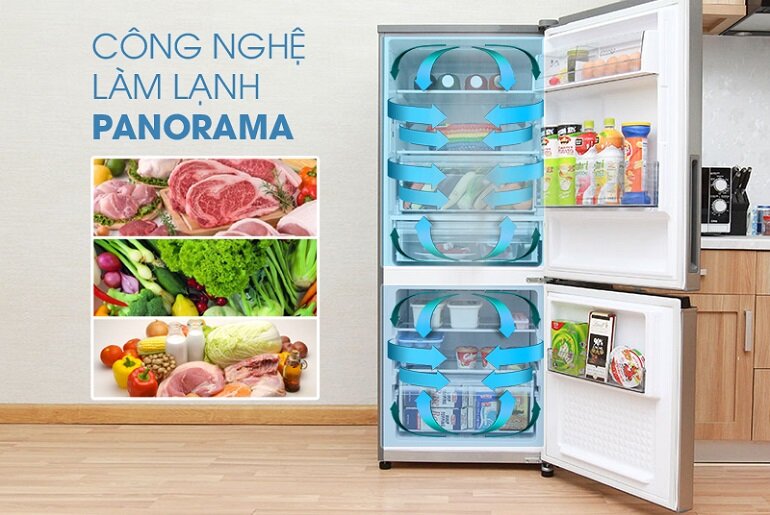 Tủ lạnh Panasonic NR-BX418XSVN 407 lít
